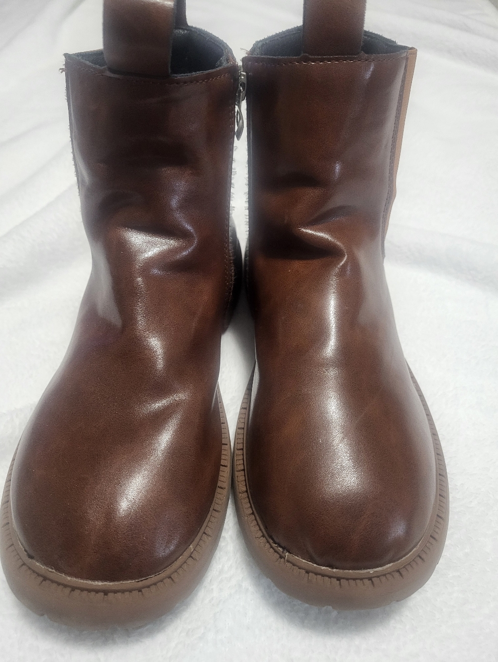 SHEIN Brown Kids Ankle Boots